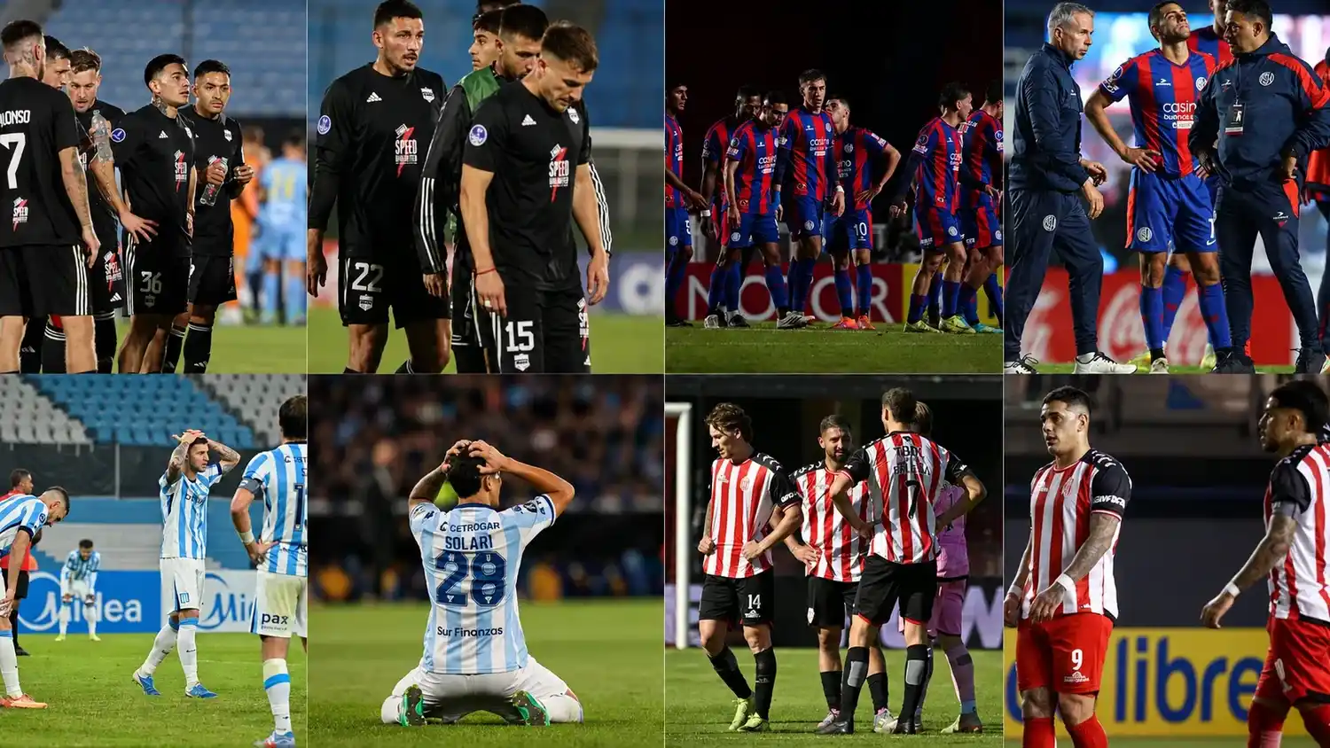 Fragilidad argentina en la Sudamericana: cuatro eliminados y un panorama que preocupa