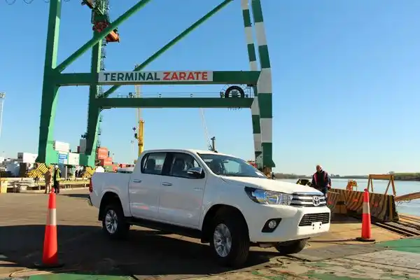 Desde su planta en Zárate, Toyota Argentina exporta a Latinoamérca 