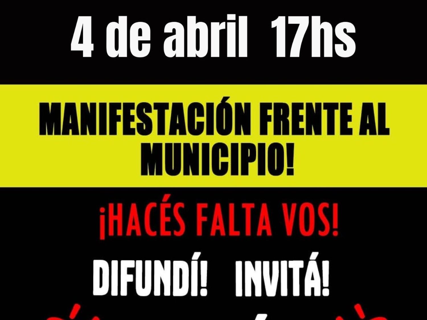 La Asamblea Ciudadana invitó a marchar en defensa de las sierras