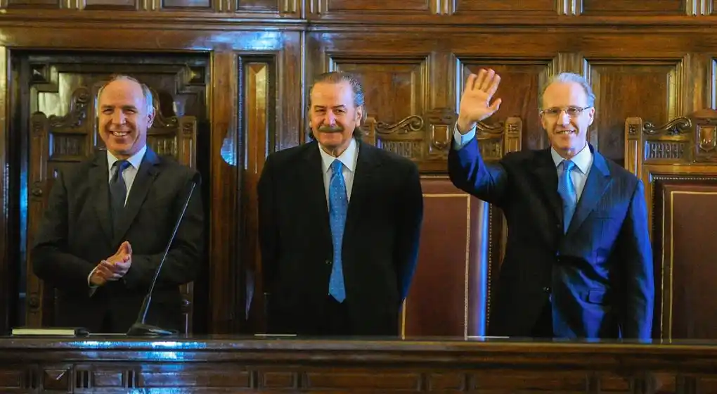Oficializaron a Carlos Rosenkrantz como presidente de la Corte Suprema