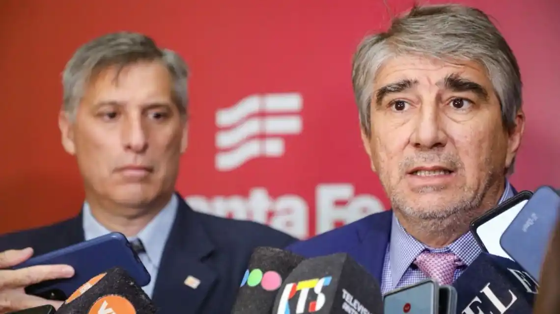 Fabián Bastia y Pablo Olivares.