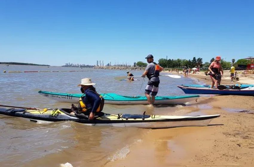 Así disfrutaron los rosarinos la apertura de las actividades náuticas