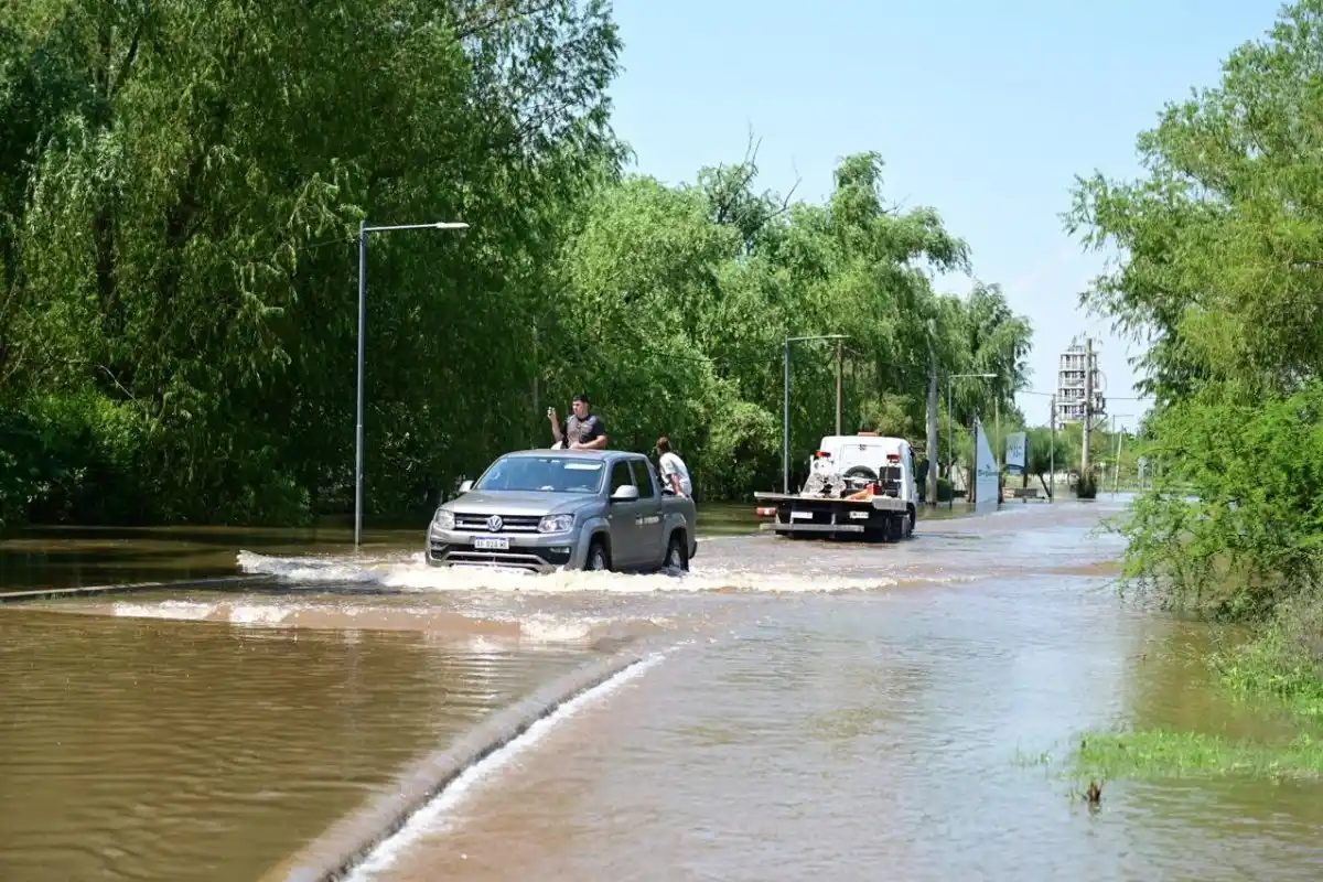 Las recomendaciones sanitarias ante la crecida del río Gualeguaychú