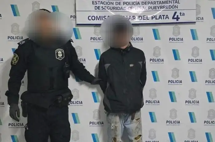 El sujeto intentó robar en un mercado de Alberti e Italia.