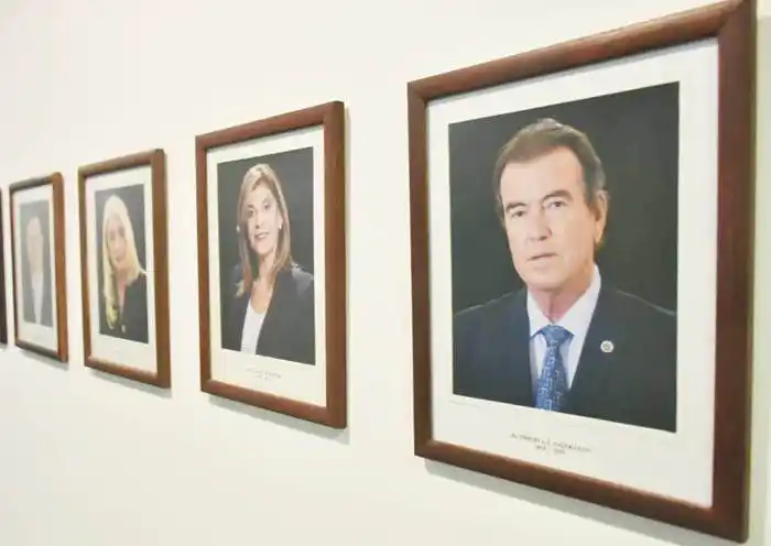 Castrillón integra la galería de ex presidentes del Superior Tribunal  de Justicia