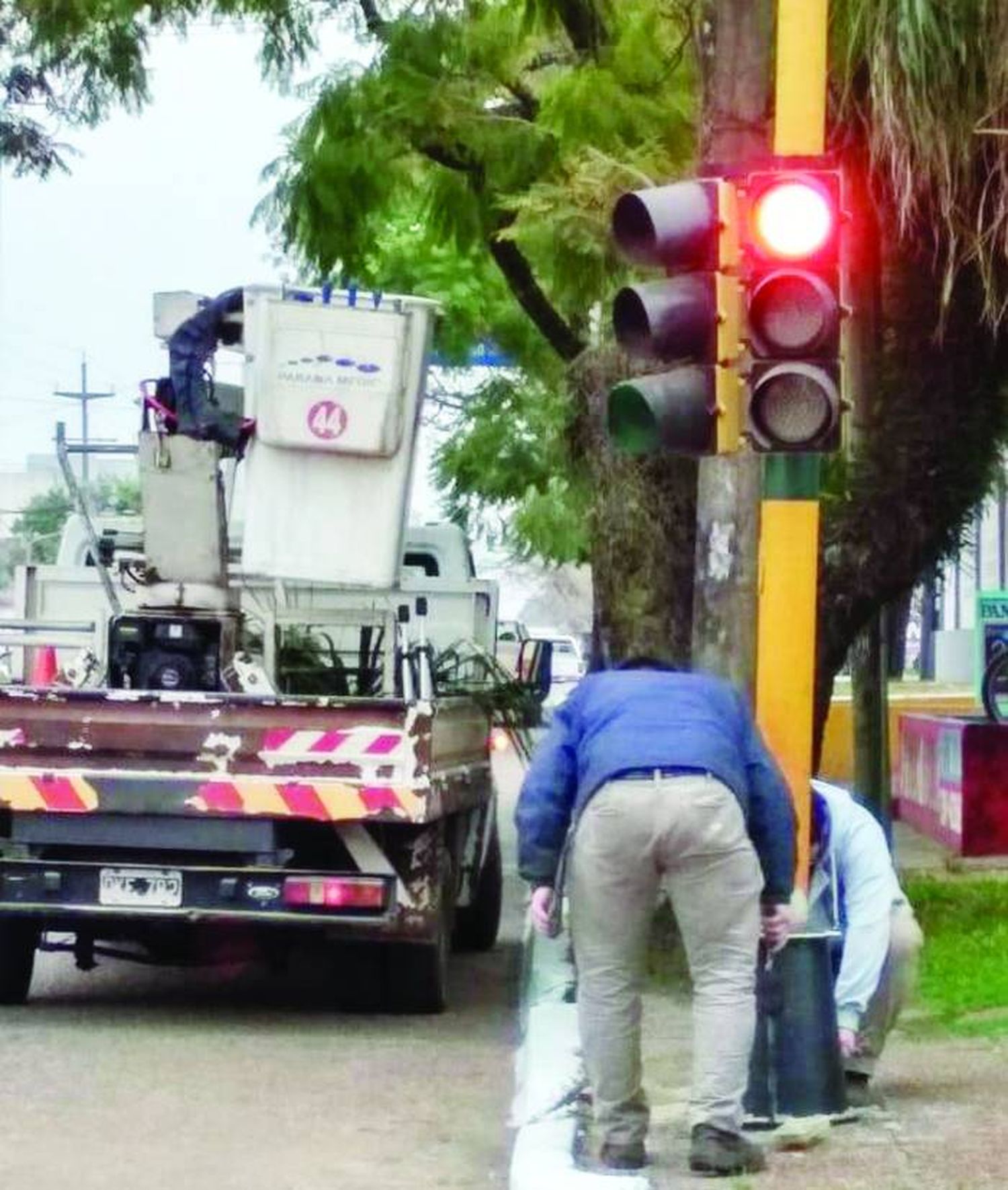 Mantenimiento de semáforos y alumbrado