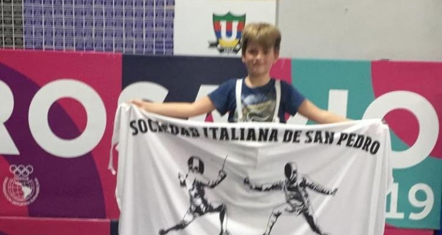 Nazareno Carballo Aguado clasificó al Sudamericano para infantiles