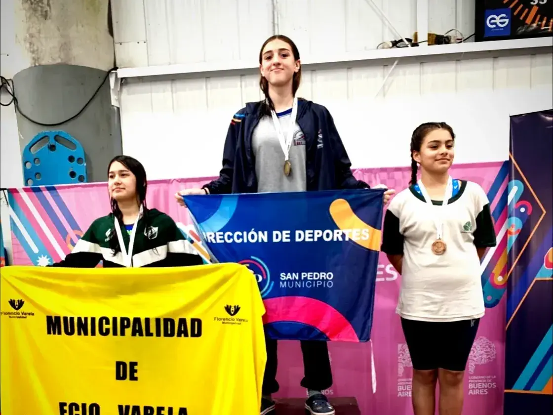 Valentina Boaris ganó la medalla dorada en natación.