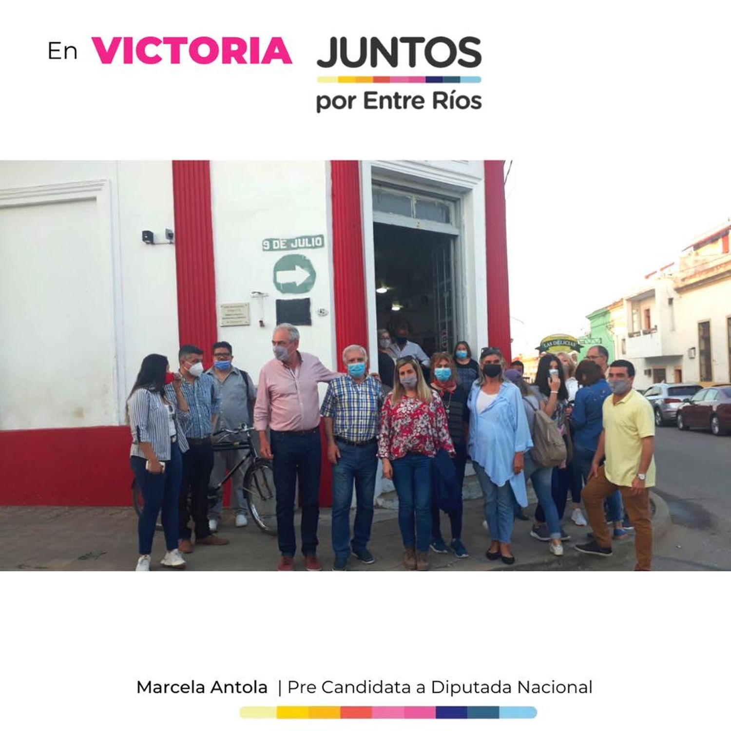 Marcela Antola continúa siendo protagonista en la campaña