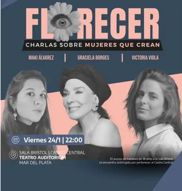 Graciela Borges, la protagonista de la mejor película del siglo, será la invitada especial de Florecer