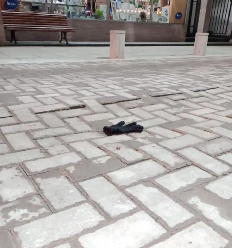 Ya hubo problemas en la semi peatonal