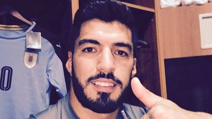 Suárez, Cavani y Godín se entrenaron por primera vez en Uruguay