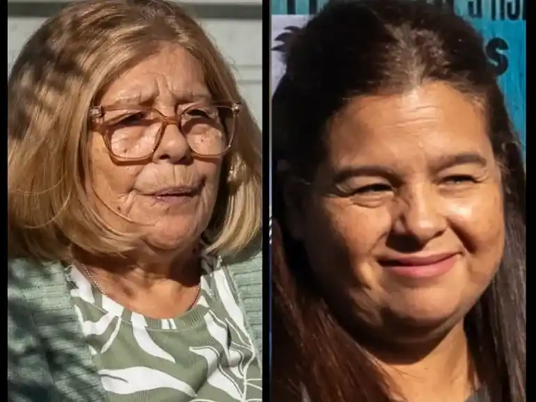 Rita y Claudia Maradona,