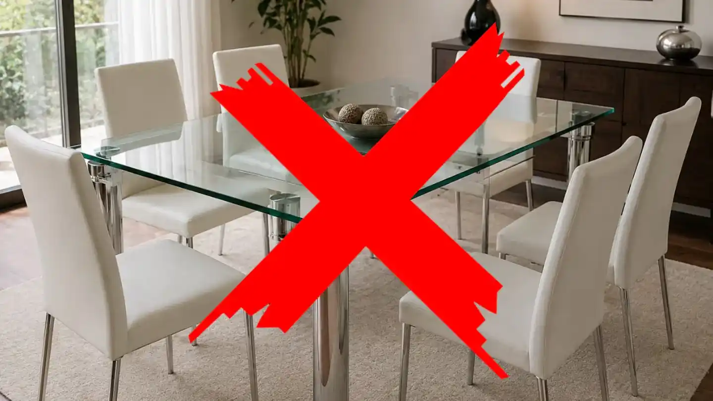 Adiós a las mesas de vidrio: la tendencia clásica y elegante que gana lugar en la decoración