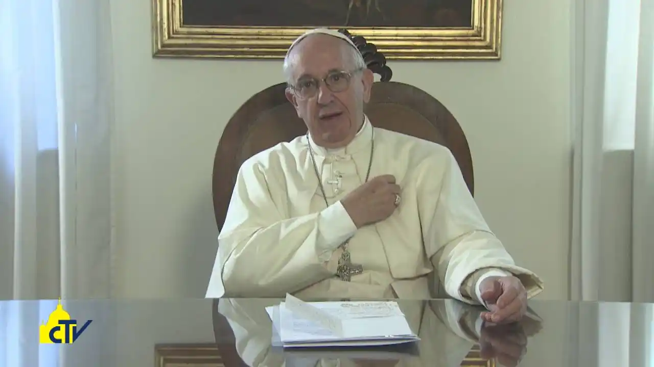El Papa sorprendió a santafesinos con un mensaje en video