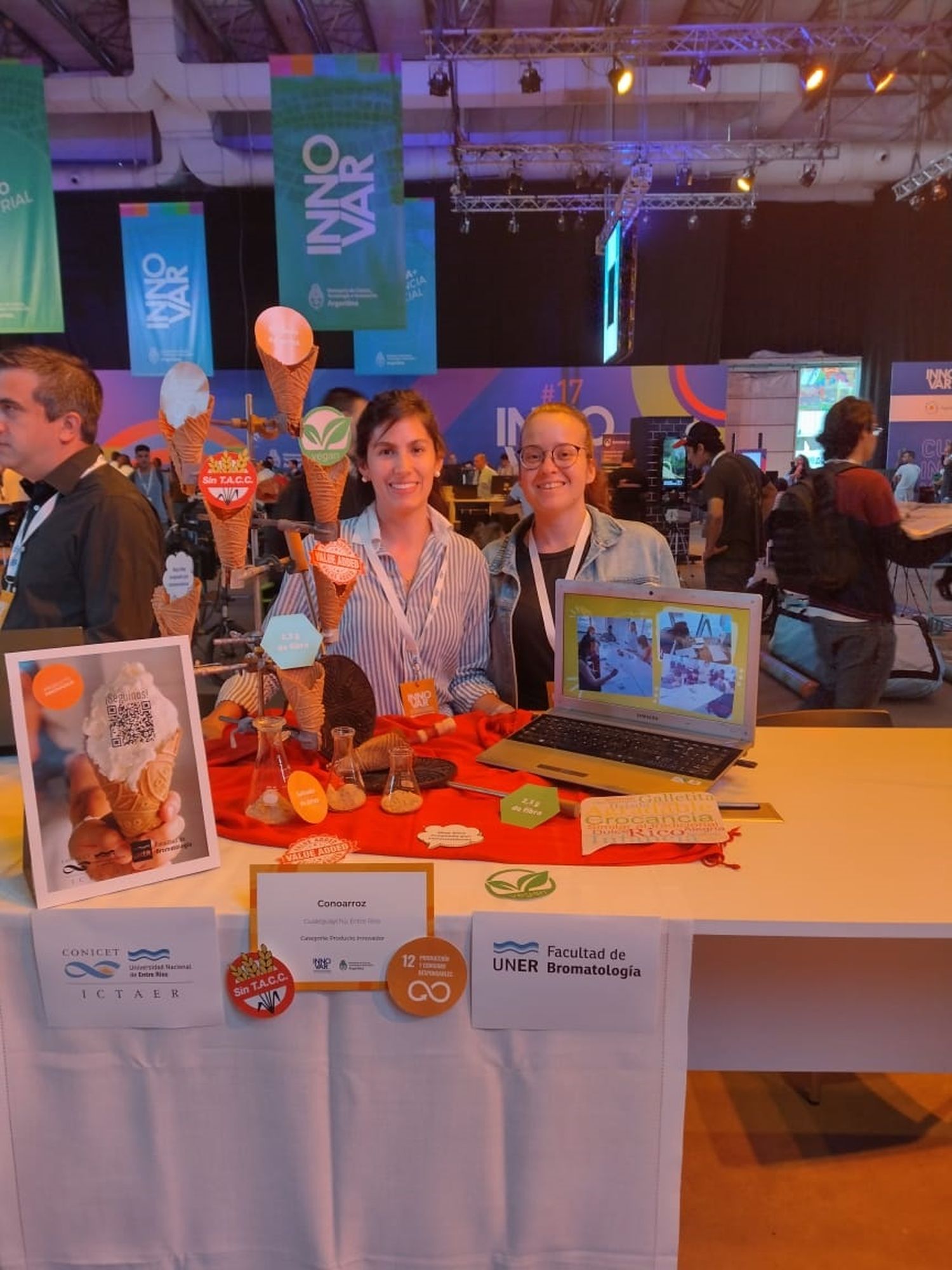 La Facultad de Bromatología UNER presente con el “ConoArroz” en el Concurso INNOVAR