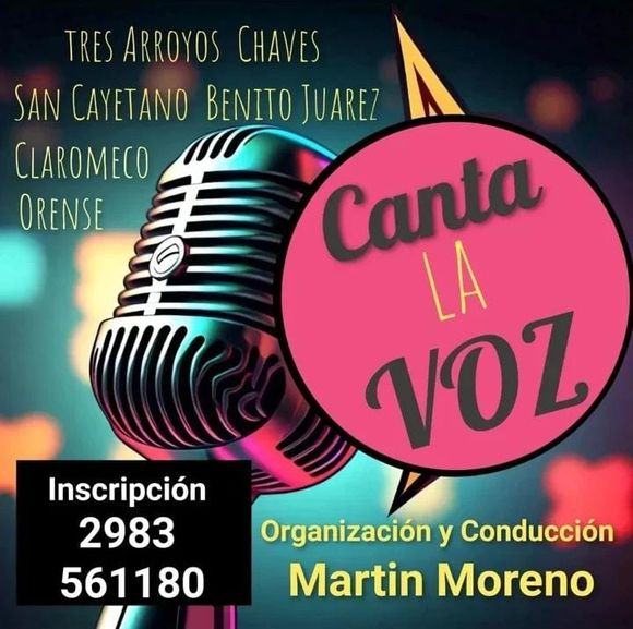 Se viene el concurso “Canta la Voz”