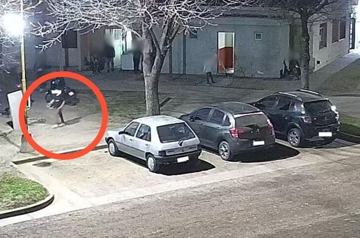 Las imágenes colaboraron para seguir el rastro del pequeño. Foto: Central de Monitoreo de Firmat