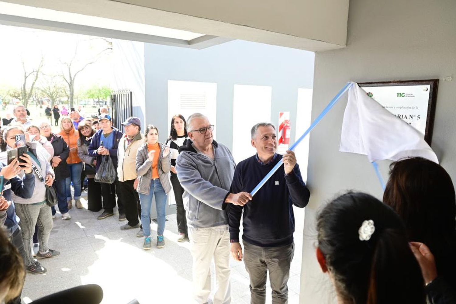 Esteban Echeverría: Gray inauguró obras de ampliación y refacción de la Unidad Sanitaria N° 5 del barrio San Francisco