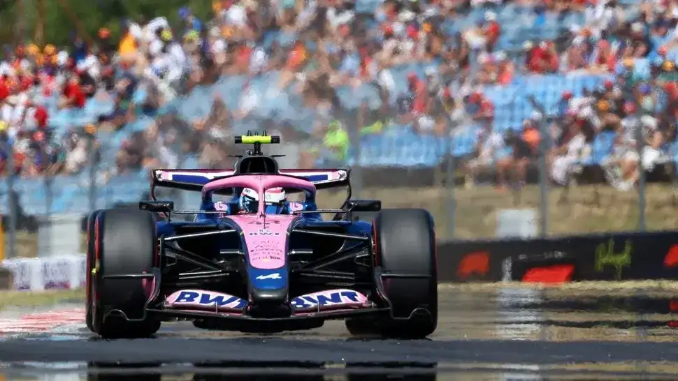 Franco Colapinto no pudo superar la Q2 y largará relegado la final del GP de Hungría