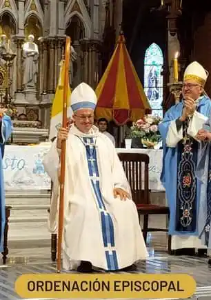 Ayer fue ordenado Obispo el Pbro. Mauricio Landra