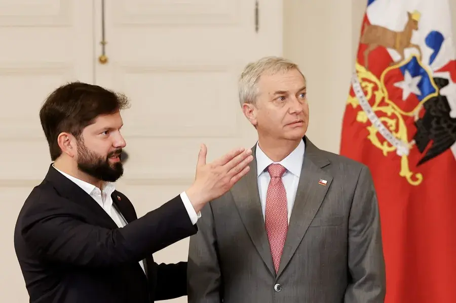Boris y Kast se reúnen en el Palacio de la Moneda