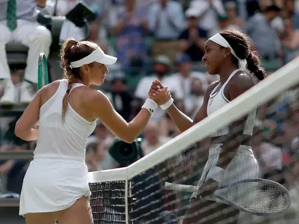 Solana Sierra cayó en un ajustado partido ante Coco Gauff. Foto: ESPN Tennis