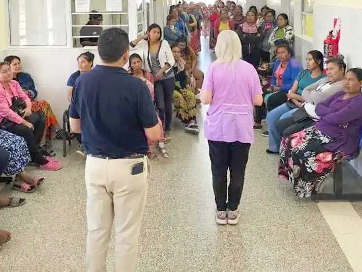 Refuerzan el cuidado de la
salud a mujeres originarias