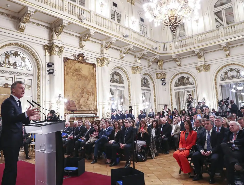 Macri presentó el anteproyecto del nuevo Código Procesal