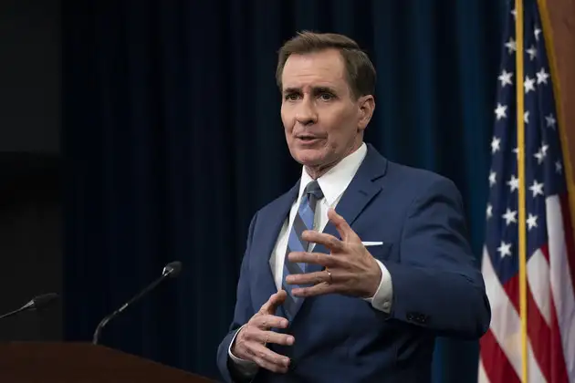 John Kirby, portavoz del Consejo de Seguridad Nacional estadounidense.