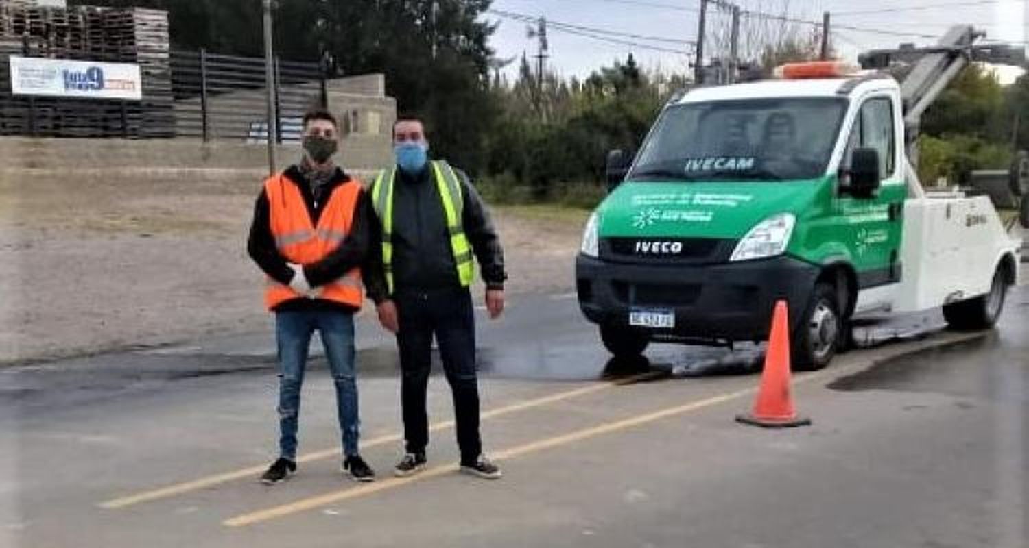 Por el recorte en horas extras, hay voluntarios en los controles de acceso los domingos y feriados