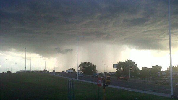 Alerta por tormentas y granizo en 75 distritos de la Provincia