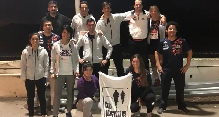 Diego Butti encabezó la legión sampedrina en la Maratón de la Bandera