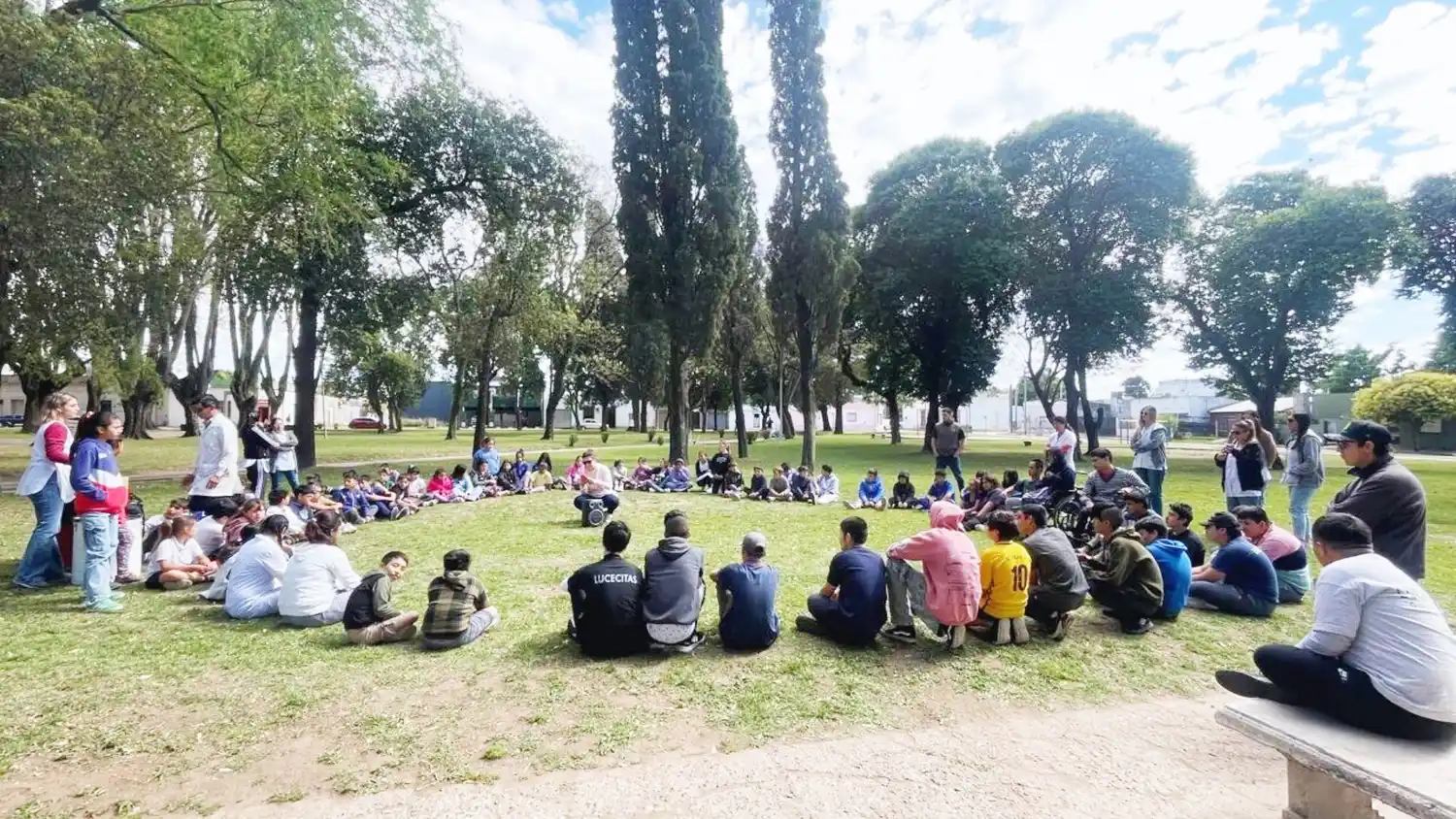 La inclusión educativa se expresó en una jornada de música y recreación