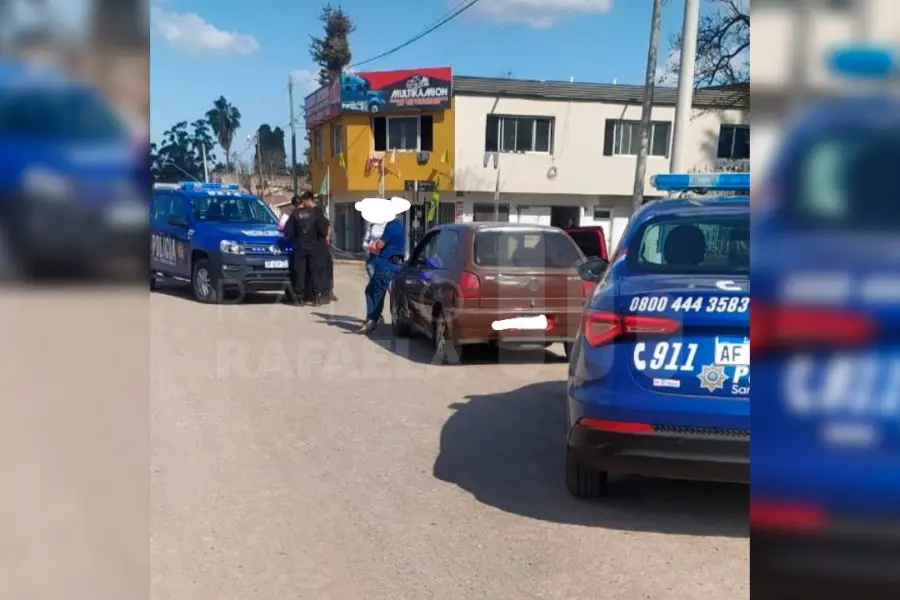 Gracias a una rápida actuación policial, secuestraron un auto involucrado en un robo en la región