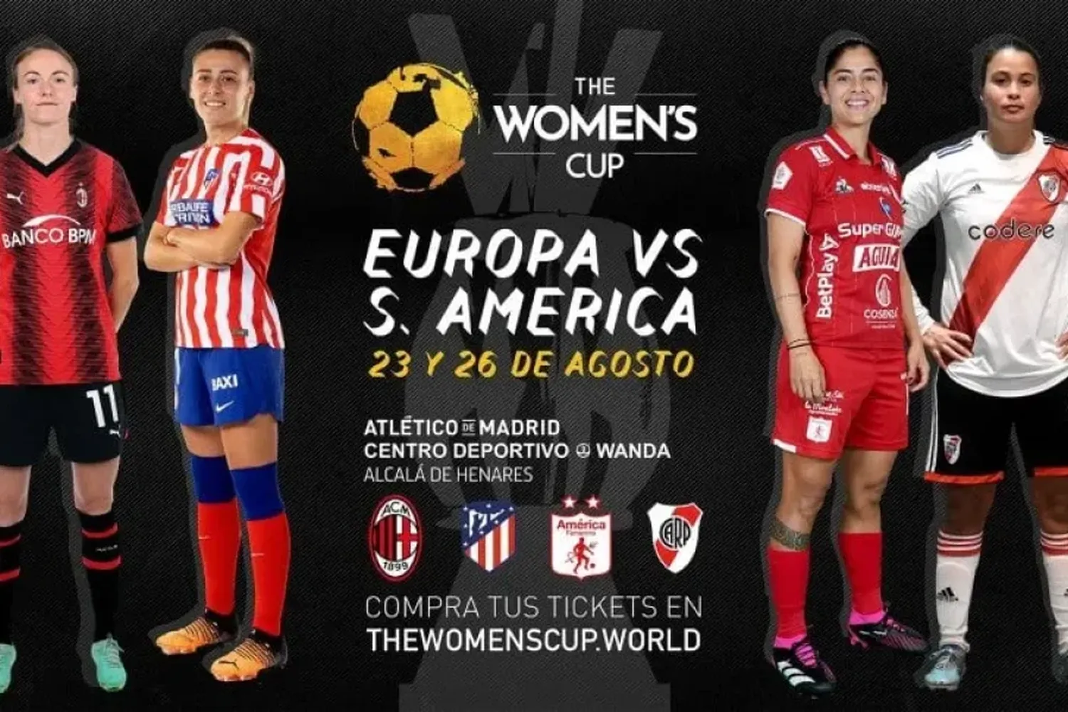 River jugará la Women's Cup en Madrid