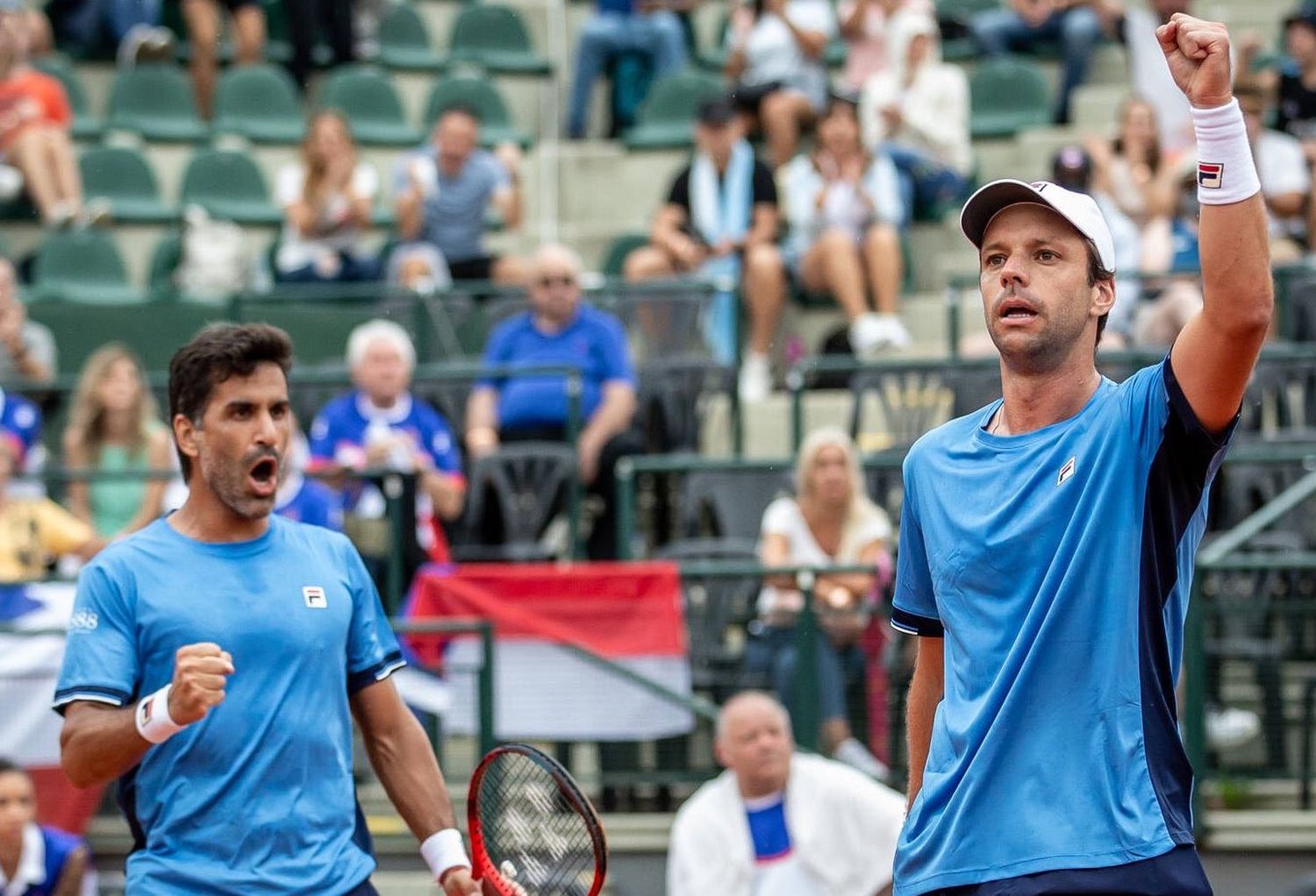 Zeballos y González le dieron la clasificación al Grupo Mundial a Argentina