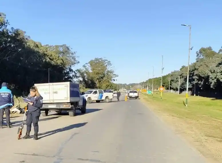 Buscan identificar al conductor con el que chocó la víctima fatal.