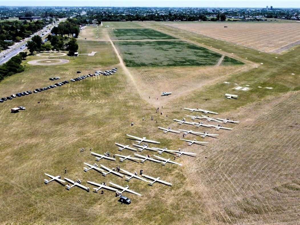El Club de Planeadores de Rafaela será escenario de un Campeonato Regional de Vuelo a Vela. Foto:Club de Planeadores