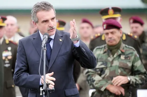Acto de Agustín Rossi en San Martín