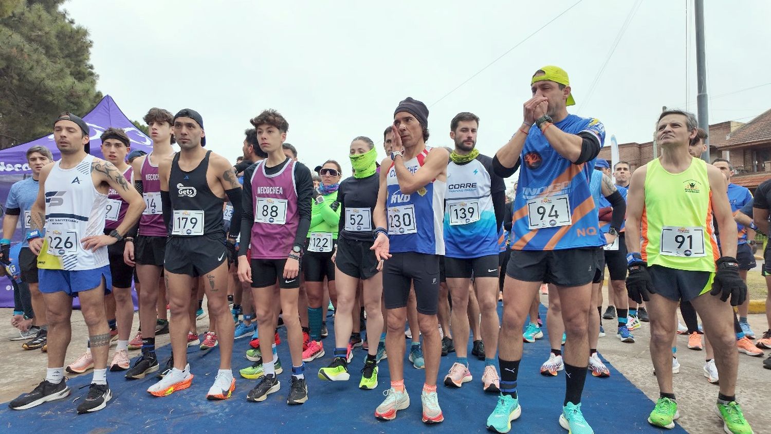 Pese a la postergación de la prueba de 42 kilómetros, se realizó la NQ City Marathon