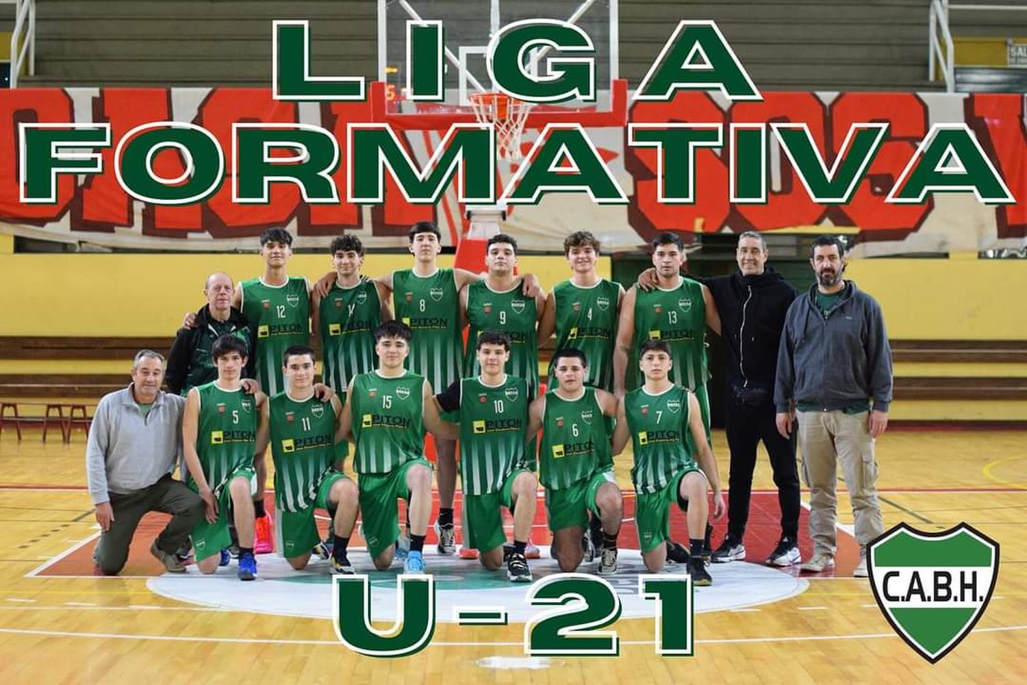 Este es el equipo U-21 de B.H. Hay un futuro promisorio en este plantel para defender a corto plazo los prestigios del Verde de calle Centenario en la categoría superior.