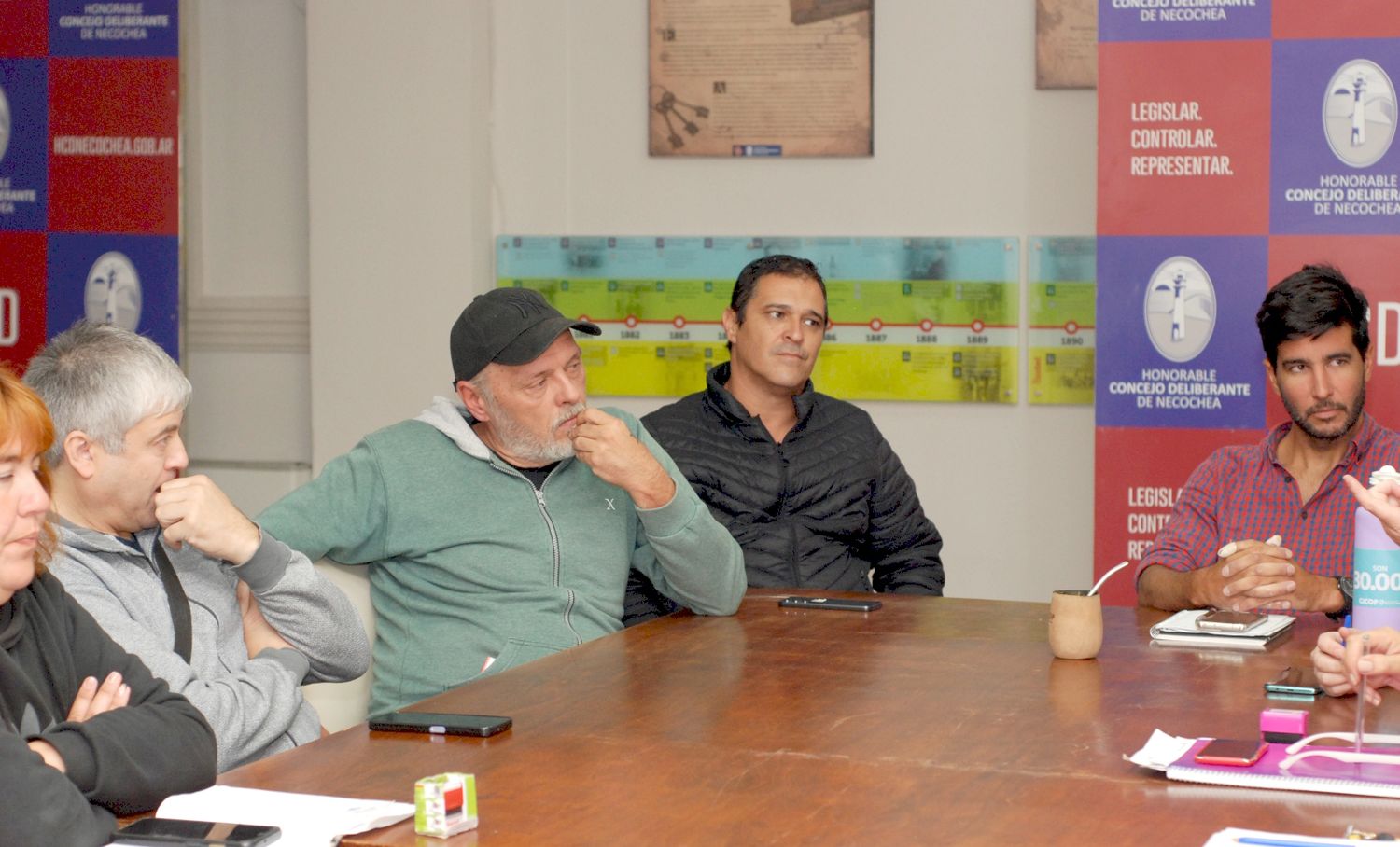 Enérgico reclamo. De parte de la CGT en cabeza de Demian Ledesma, Alberto Peralta y Gustavo Gavilán