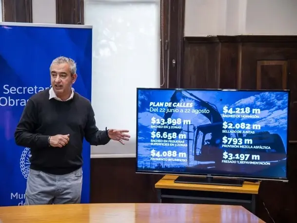 El municipio invertirá 35 mil millones de pesos para el mantenimiento y reparación de calles en la ciudad
