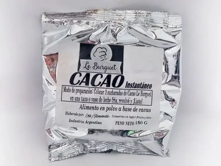 La provincia prohibió la comercialización de la marca de un alimento a base de cacao por estar falsamente rotulado