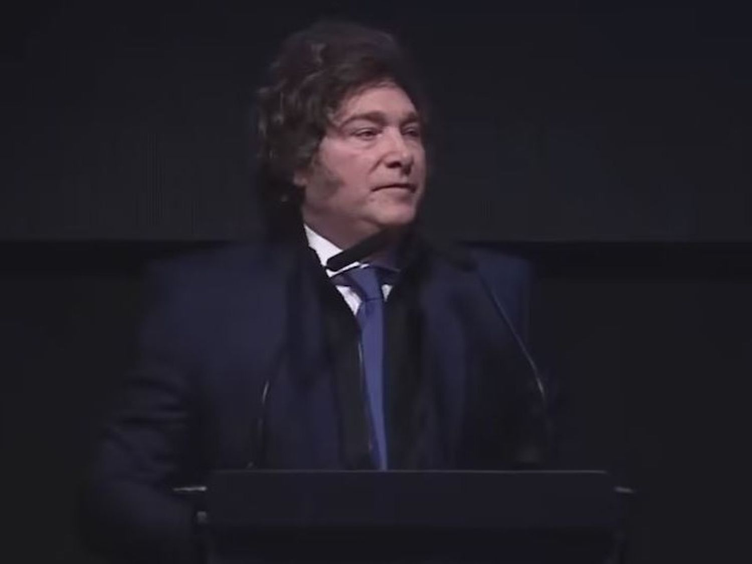 Milei realizó su primer acto de campaña en PBA: llamó a Kicillof “pichón de Stalin” y dijo que es “el último zar de la miseria”