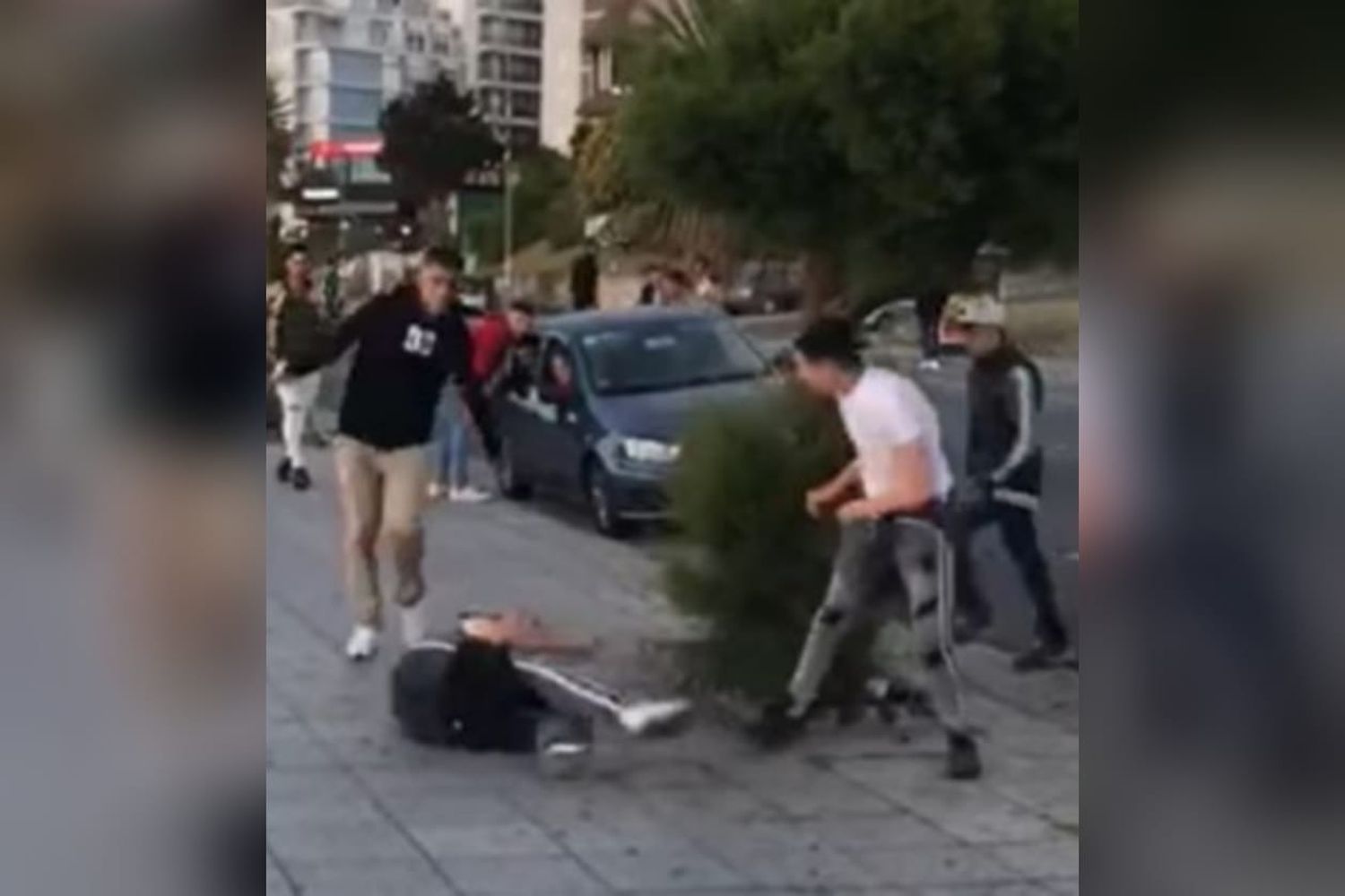 Video: sufrió una fractura de cráneo y podría perder el brazo tras ser atacado por una patota de excompañeros del colegio