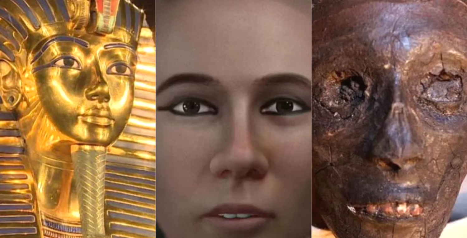 Lograron reconstruir en 3D el rostro de Tutankamón: las imágenes