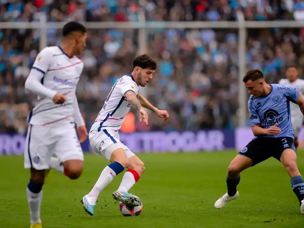 Belgrano perdió 1 a 0 como local frente a San Lorenzo