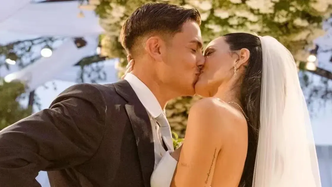 Oriana Sabatini y Paulo Dybala dieron el sí: las primeras fotos del casamiento